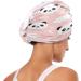 Kid Panda Dry Hair Cap - 2 Piece Quick Drying Towel Set with Button Headband | Super Absorbent & Soft - Buy Online on GoSupps.com