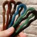 5Pcs Hair Resin U Shape Hair Stick - Decorative Wave Chignon Hairpins for Women | International Shipping Available - Buy Online on GoSupps.com