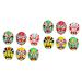 Aboofan Japanese Accessories 12 STK Chinese Opera costume Halloween-Masks Cosplay Wall Decorations Party Halloween-Accessories clothing Opera mask Set deliveries