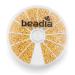 BEADIA Gold Plated 4mmx8mm Screw Eye Pins for Jewelry Making - 600pcs - Buy Online on GoSupps.com