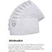 Leovard Face Mask Filters - 30 Premium PM2.5 Activated Carbon Replacement Filters - 5 Layered, USA Designed - Buy Online on GoSupps.com