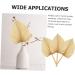 Zerodeko 15 Pcs Art Wall Hanging Decoration Dried Palm Spear African Hand Fan Trimmed Dried Palm Leaves Tropical Palm Flowers Hawaiian Palm Leaves Faux Plant Cocktail Cattail Fan Palm Leaf As Shownx5pcs 34.5X16X1CMx5pcs - Buy Online on GoSupps.com