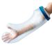 Adult Waterproof Arm Cast Wound Cover Protector for Shower Bath, Arm Cast Sleeve Bag Covers for Broken Hands, Wrists,Fingers for Wounds Burns, Reusable Bandage Cover Dressing Protector