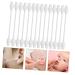 100pcs Double Ended Cotton Swabs for Babies - Large Tips Ear Wax Removal Cotton Buds - Portable Baby Cotton Sticks - Buy Online on GoSupps.com