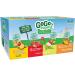 GoGo squeeZ Fruit Sauce Variety Pack Pineapple Passion Fruit Strawberry Pear Mango No Sugar & GoGo squeeZ Fruit Sauce Variety Pack Mango Guava Peach Blueberry No Sugar Added. 90g per pouch Variety Pack + FRUIT_SNACK 6384603 - Buy Online on GoSupps.com
