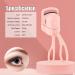 Heated Eyelash Curlers Rechargeable Electric Eyelash Curler Handheld Eyelash Heated Curler 2 Heating Modes with Sensing Heating Silicone Pad Saving Makeup Time Quick Natural Curling Eye Lashes - Buy Online on GoSupps.com