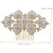 Ipetboom Hair Comb Bride Hair Clip Girls Hair Clips Bridal Hair Flower Headpiece Wedding Headband Rhinestone Hair Clip Decor Hair Accessories for Women Wig Metal Alloy Bridesmaid - Buy Online on GoSupps.com