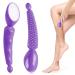 Crystal hair remover nano hair eraser remover for women and men simply too gripping epilator for body legs poor back peeling - purple