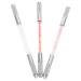 SOESFOUFU 3pcs Fruit Embroidery Pen Eyebrow Microblading Kit Microblading Needle Pen Metal Pen Aluminum Alloy