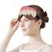 Soft Blackout Eye Mask for Sleeping - Adjustable Straps & Light Chocolate Cream Design for Women | Travel-Friendly No Pressure Eye Mask - Buy Online on GoSupps.com
