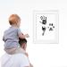 Wewesgao Non-Toxic Ink Pads for Baby Footprints and Pet Paw Prints - Smudge-Proof, Easy to Clean | Perfect Family Memory Gift - Long Lasting Keepsakes (Black) - Buy Online on GoSupps.com