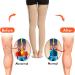 Compression Sock YIWENG 1 Pair Thigh High Socks Men Women 20-30mmHg Stockings Sleeves for Varicose Vein Swelling - Buy Online on GoSupps.com