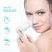 CLSEVXY Waterproof Facial Cleansing Spin Brush Set - Electric Face Scrubber with 3 Exfoliating Brush Heads for Gentle Exfoliation - Cyan - Buy Online on GoSupps.com