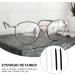 Lalafina Anti-Slip Silicone Glass Holder - 10 Pairs of Slide-Resistant Glasses Slippered Foot Covers | Durable Comfortable Ear Holsters for Secure Glasses Handling - Buy Online on GoSupps.com