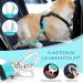 Buy Slowton Dog Harness with Seat Belt Breathable & Secure Car Safety for Dogs - Light Blue Medium - International Shipping Available - Buy Online on GoSupps.com