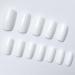 LoveOurHome 240pc White Press on Nails - Medium Square Fake Nails with Adhesive | Gel False Nail Tips for Women & Girls | Perfect Artificial Manicure Decor - Buy Online on GoSupps.com