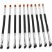 10pcs Sickle Brush Soft Detail Makeup Cosmetic Artificial Fiber - Buy Online on GoSupps.com