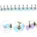 minkissy 1 Set Nail Tools Press on Artificial Nails Holder Artificial Nails Display Stand Nail Art Practice Stand Press on Nails Holder Press on Nails Stand Nail Stand Wave Aurora Metal - Buy Online on GoSupps.com