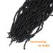 SamBraid 24 Inch 7 Packs Soft Locs Crochet Hair for Natural Butterfly Style - Black Curly Pre Looped Synthetic Braiding (24 Inch, 7Packs, 1B) - Buy Online on GoSupps.com