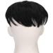 Short Toupee for Men Hair Topper Wig Fashionable Handsome Men Short Toppers Hairpiece Hair Extensions for Covering White Loss Hair Daily Wear Human Hair Toupee - Buy Online on GoSupps.com