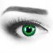 Green Colored Contact Lenses - Elves Cosplay | Funnylens - Halloween & Carnival | Free Lens Tank | -4.50 Dioptria - Buy Online on GoSupps.com