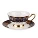 Pattern Vintage Ceramic Coffee Cup and Saucer Set Timpani Breakfast Cup Home Kitchen Office