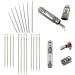 24 PCS Self Threading Needles with Vintage Holder - Easy Hand Sewing for DIY Crafts - Buy Online on GoSupps.com