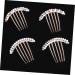 DOITOOL Gold Decor Headwear for Women Rhinestone Headpiece Crystal Decor Alloy Comb Wedding Decoration Bling Decor Pearl Side Comb Floral Decor Bridal Comb Barrette Headgear Hair Bride - Buy Online on GoSupps.com