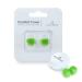 Ear Plugs for Sleeping Acousdea Reusable Moldable Silicone Ear Plugs Waterproof Suitable for Snoring Swimming Working Studying Noise Cancelling up to 40 dBSPL GREENwith Carry Case 1 Pair Simple Green