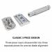 Parker Safety Razor 94R Hefty Double Edge Safety Razor with 5 Premium Blades - Best International Shipping Options - Buy Online on GoSupps.com