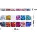 Gzmayuen Holographic Nail Art Stickers - 12 Color Glitter Alphabet Sequins Flakes for Stunning Nail Designs - Buy Online on GoSupps.com