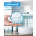 Denture Bath Case with Leak Proof Portable Cup | Denture Cleaning Kit with Brush, Carabiner, Strainer & Mirror | Blue Retainer Case for Aligner, Mouth Guard - Buy Online on GoSupps.com