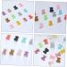 Abaodam 100pcs Nails D Accessories Manicure Small Jewelry Candy Decor Resin Design Bears Little Cartoon - Buy Online on GoSupps.com
