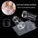 saijer Nail Art Stamper 4 PCS Silicone Nail Art Stamper With Scrapers 8 PCS Nail Art Stamping Plates Transparent Jelly Nail Stamp Manicure Tools Nail Plates Soft Stamper for DIY Nail Art Design - Buy Online on GoSupps.com
