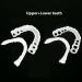 Instant Veneers Dentures - 2 Pairs Snap-In Teeth Covers for Men and Women - Restore Your Smile and Protect Imperfect Teeth - Buy Online on GoSupps.com