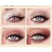 4 Colour Eyeshadow Pencil Eyeshadow Pencil Cream Stick Matte & Shimmer Eyeshadow Set Waterproof Glitter Eyeshadow Face & Eye Highlighter Pen for Long Lasting (A) - Buy Online on GoSupps.com