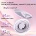 Lumeer Magnetic Lashes Soft Magnets False Eyelashes Suitable for Long Time Wearing Non-Irritating To Eyelids Reusable Dual Magnetic Lashes Without Eyeliner & Glue Easy To Wear (2 Pairs A) - Buy Online on GoSupps.com