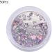 FEIlei 50PCS 3D Zircon Nails Rhinestones Jewelry DIY Professional Parts Nail Art - Buy Online on GoSupps.com
