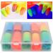Manicure Transfer Sticker Bright Charming Removable Safe Nontoxic Nail Foil Transfer Sticker Luminous for Home DIY for Weddings - Buy Online on GoSupps.com