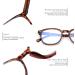 Vecien Reading Glasses 4-Pack | Blue Light Filter | Anti-Eyestrain | 3.5x Magnification | Stylish & Comfortable for Men & Women - Buy Online on GoSupps.com
