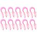 Ciieeo 10 Pinces de Remodelage du Nez en Silicone Souple Outil de Beaut du Nez Correcteur Ergonomique pour Lifting Nasal Accessoires Maquillage pour Fille Pack 10 Pi ces