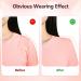 Deelessgz 3 Pairs Large Silicone Shoulder Pads - Anti-Slip Reusable Inserts for Women's Clothing Dress (Transparent) - Buy Online on GoSupps.com