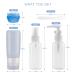 Beveetio Travel Bottles TSA Approved 15 Pack - BPA Free Silicone Refillable Containers for Toiletries - Multicolor 2.9oz Travel Tubes - Buy Online on GoSupps.com