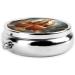 Shop Female Godround Pill Box - 3 Compartment Portable Organizer for Purse & Pocket | Travel Pill Box - Buy Online on GoSupps.com