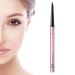 Waterproof Eyeliner Smudge-Proof Quick Drying Pencil Eyeliner 6 Colors E Super Slim Nib Eyeliners for Natural Bold Eye Makeup Easy to Pochy Claret