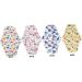 HAPINARY 5pcs Reusable Period Pads | Mama Cloth Pads | Washable Menstrual Napkin | Portable Towel Cloth | Printing Warp Pad - Buy Online on GoSupps.com