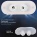 Electric Anti Snoring Device - USB Silicone Nasal Dilator Nose Clip for Snoring Solution and Improved Sleep - White - Buy Online on GoSupps.com