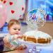 Shop Oh Baby Cake Topper - Wooden Decor for Baby Showers & Gender Reveal Parties | Perfect for Diaper Cakes - Buy Online on GoSupps.com