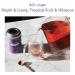 JusTea PURPLE RAIN | Loose Leaf Purple Tea | Tin with Hand Carved Tea Spoon | 40+ Cups (2.8oz) | Very Low Caffeine | Award-Winning | Fair Trade | Non-GMO Loose Leaf Tea Tin - Buy Online on GoSupps.com