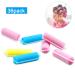 36 Pieces Foam Sponge Curly Curlers Soft Hair Roll DIY Styling Tool for Women & Children (Pink Yellow Blue) 2cm - Buy Online on GoSupps.com
